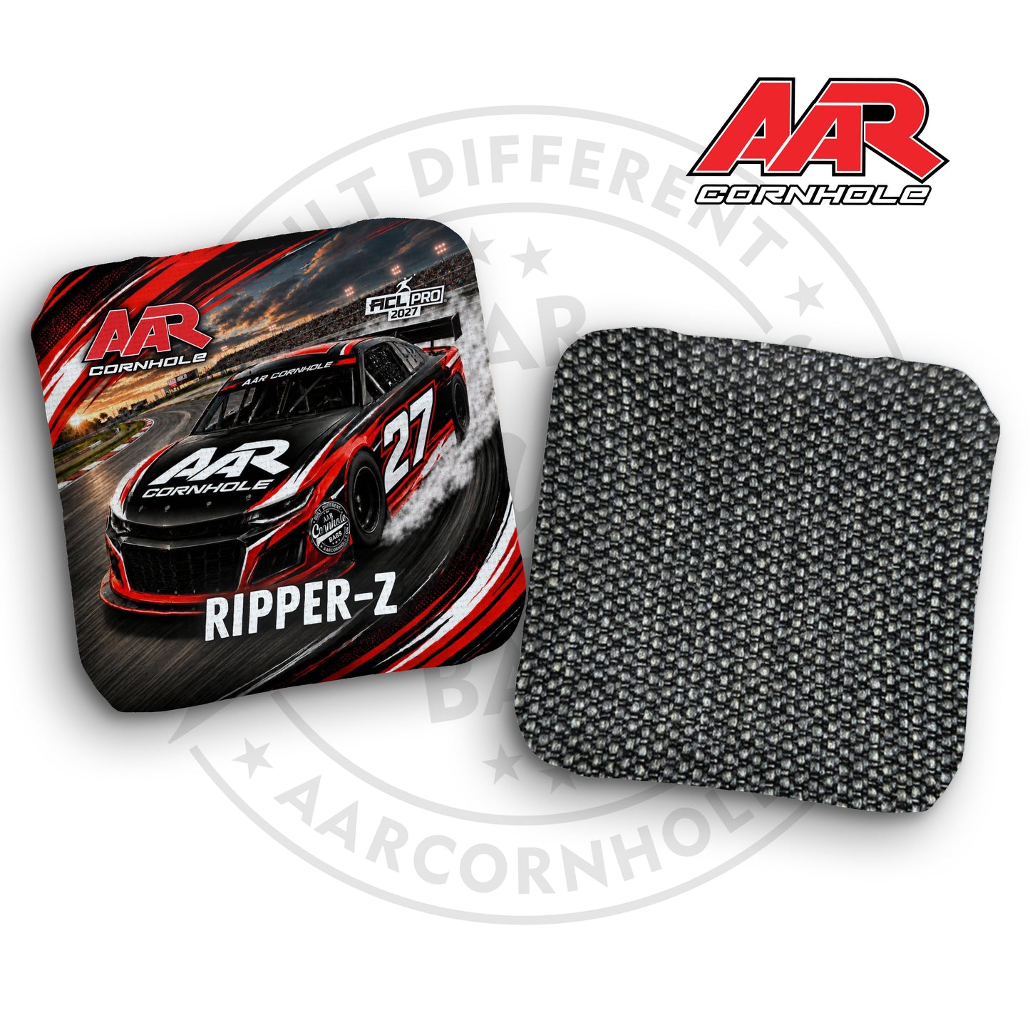 2027 AAR Ripper-Z Cornhole Bags - Racecar Edition - ACL Pro Stamped - SET OF 4