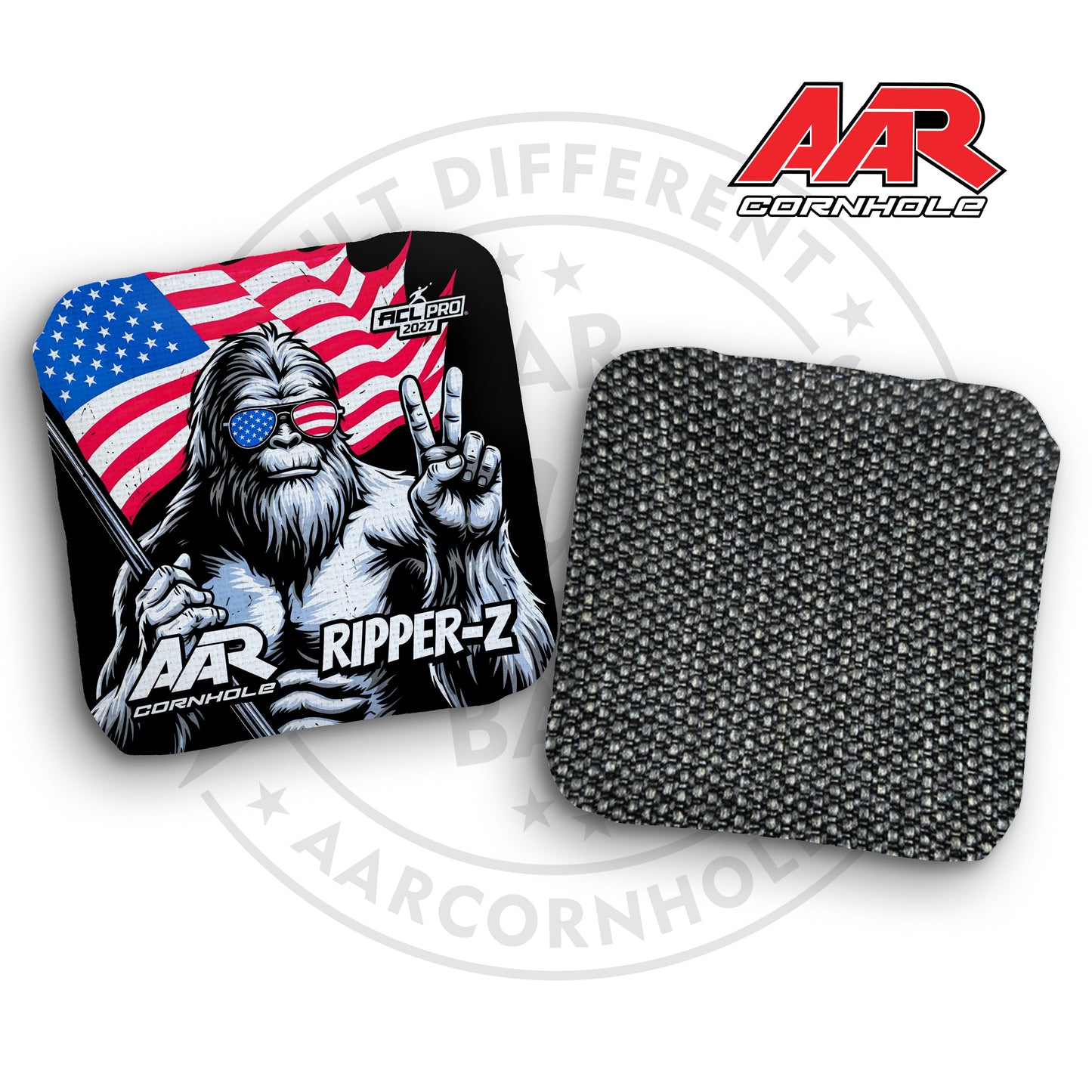 2027 AAR Ripper-Z Cornhole Bags - USA Bigfoot Edition - ACL Pro Stamped - SET OF 4