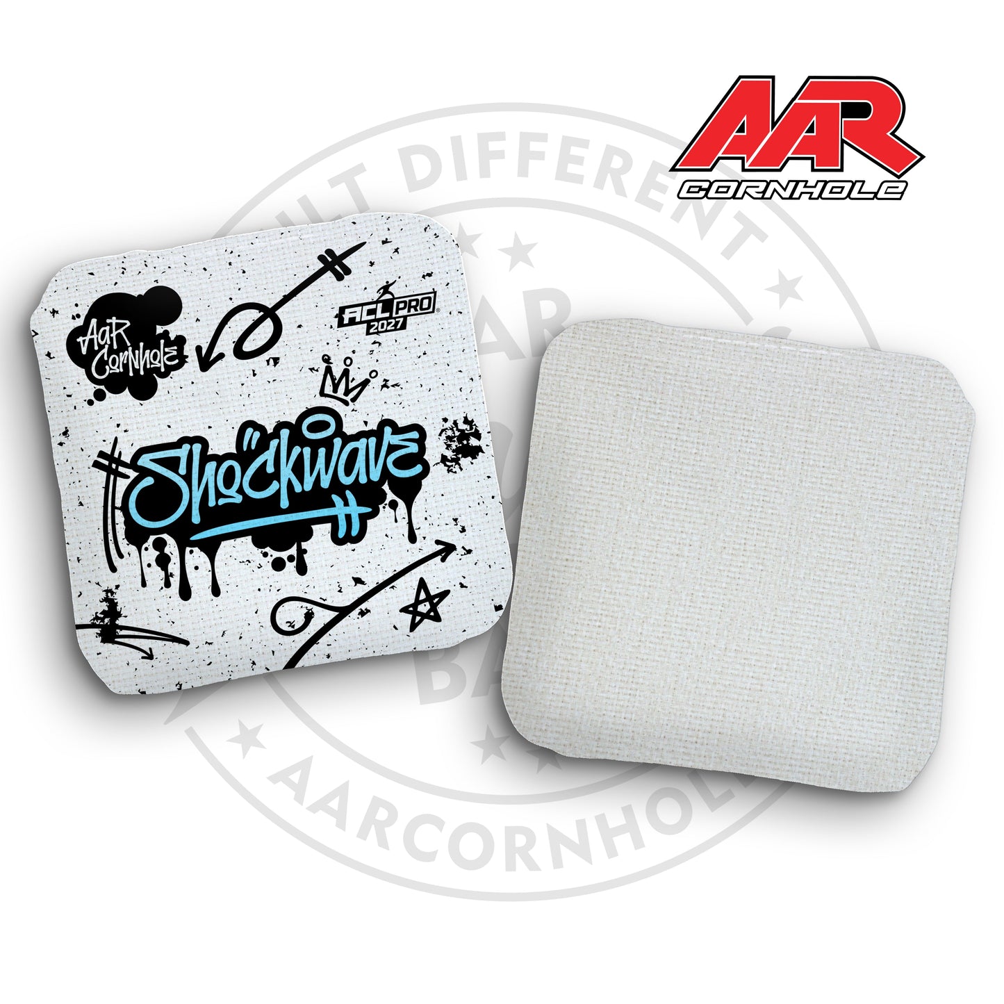 2027 AAR Shockwave Cornhole Bags - Graffiti Edition - ACL Pro Stamped - SET OF 4