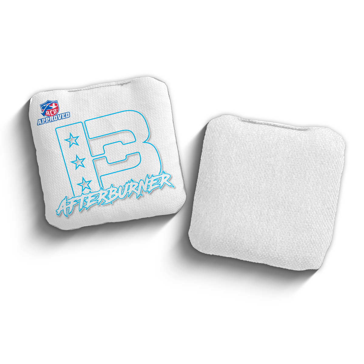 2027 Brotherhood Cornhole Afterburner White Outline Edition ACO Stamped Cornhole Bags