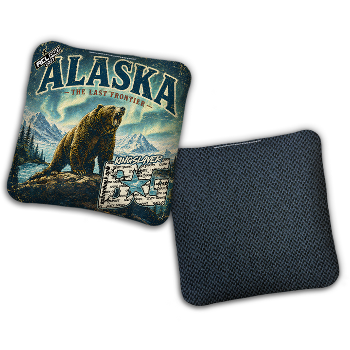2027 BG Multiple Bag Models "ALASKA" - ACL Pro Stamped Cornhole Bags - SET OF 4 BAGS