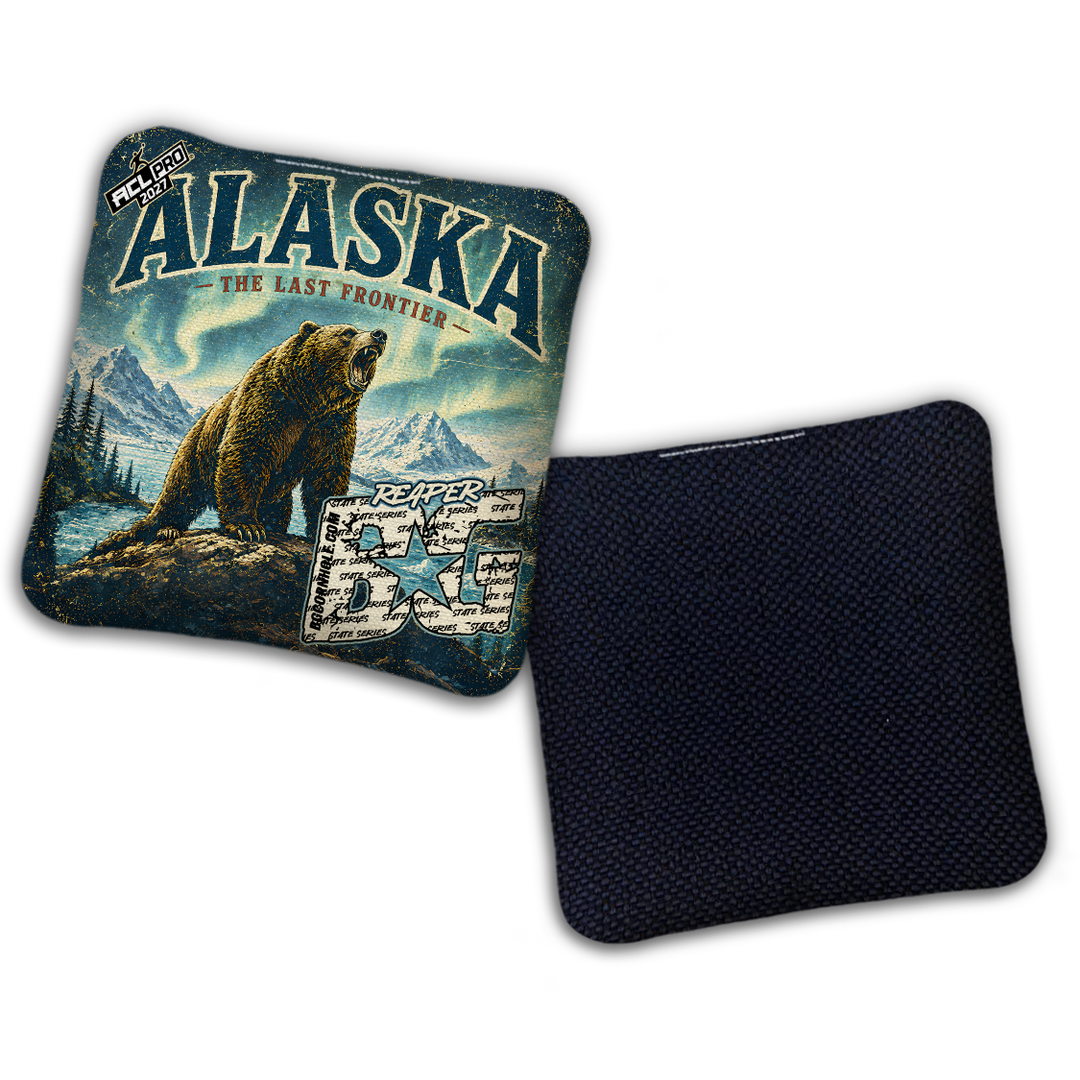 2027 BG Multiple Bag Models "ALASKA" - ACL Pro Stamped Cornhole Bags - SET OF 4 BAGS