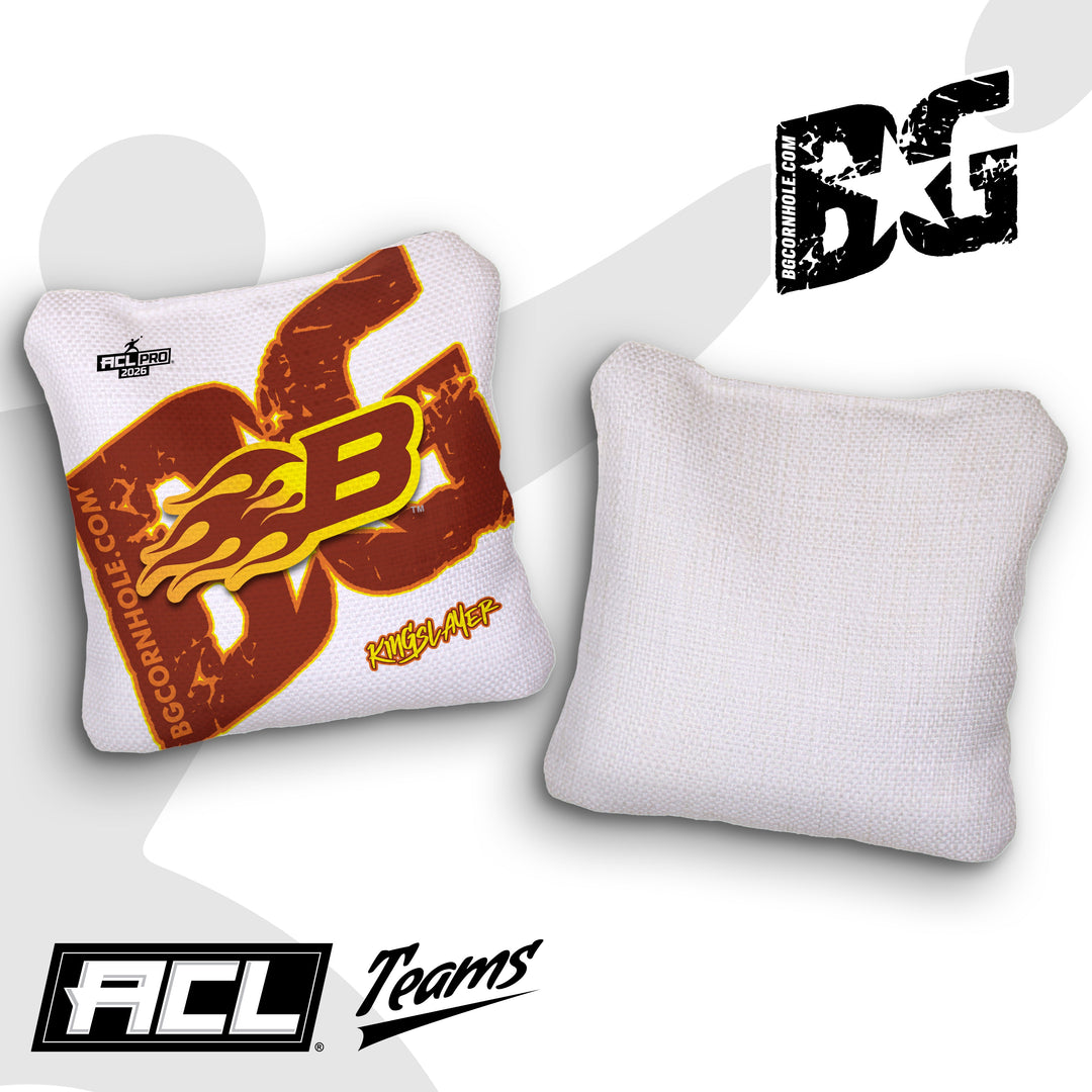 2026 BG Multiple Bag Models "Arizona Burn" - ACL Pro Stamped Cornhole Bags - SET OF 4 BAGS