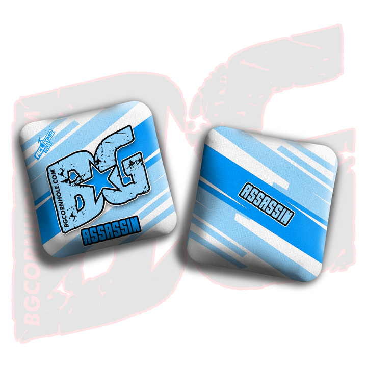 2026 BG Multiple Bag Models - "Slash" - ACL Comp Stamped Cornhole Bags - SET OF 4 BAGS