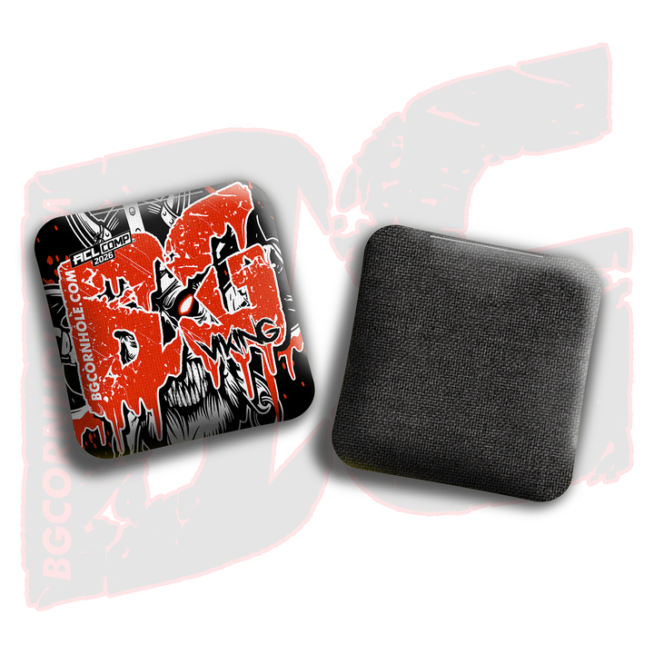 2026 BG Comp Viking - "Halloween" - ACL Comp Stamped Cornhole Bags - SET OF 4 BAGS