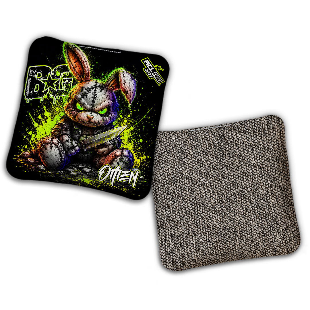 2027 BG Multiple Bag Models "BAD BUNNY" - ACL Pro Stamped Cornhole Bags - SET OF 4 BAGS