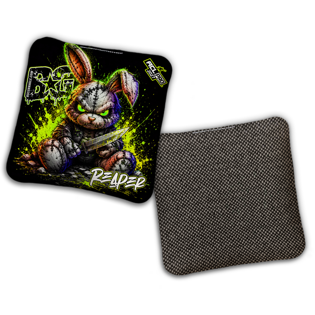 2027 BG Multiple Bag Models "BAD BUNNY" - ACL Pro Stamped Cornhole Bags - SET OF 4 BAGS