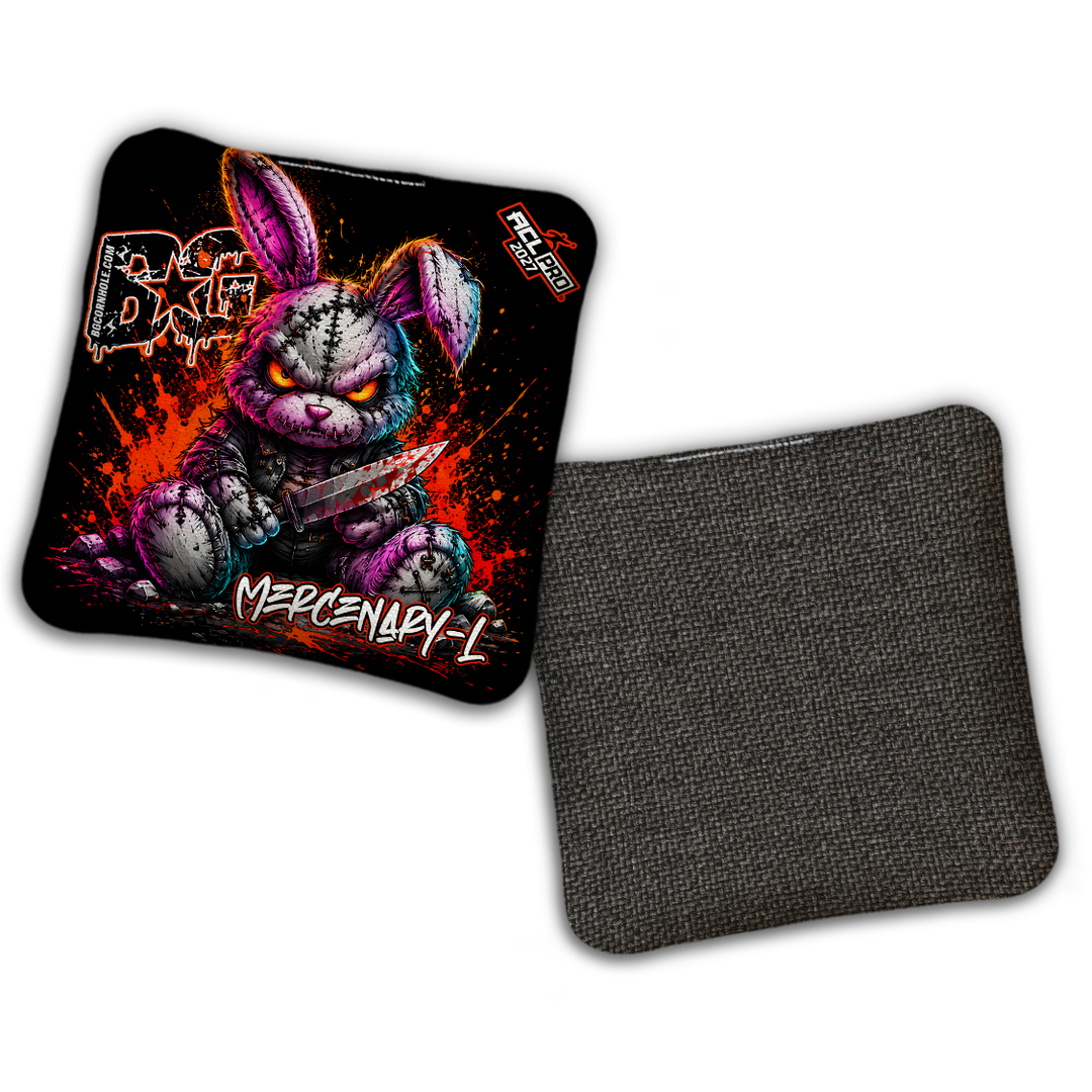 2027 BG Multiple Bag Models "BAD BUNNY" - ACL Pro Stamped Cornhole Bags - SET OF 4 BAGS