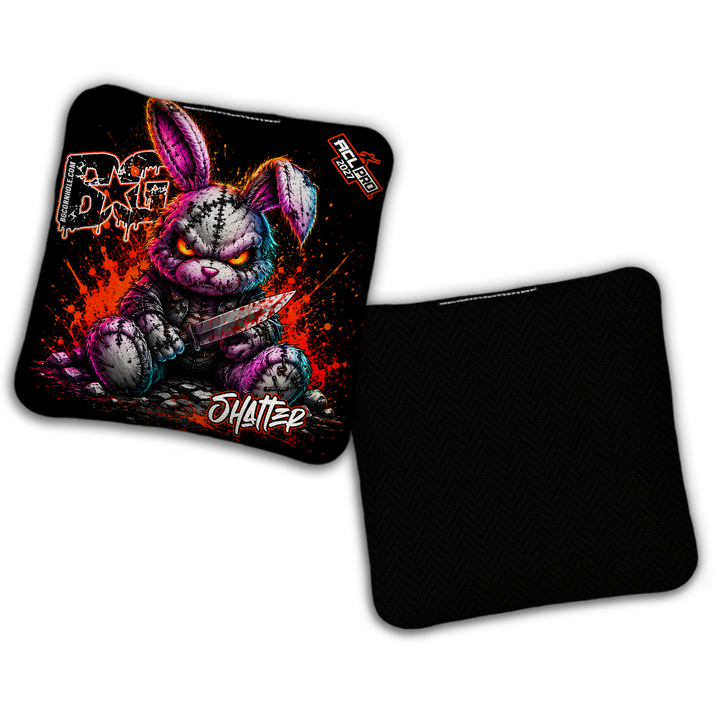 2027 BG Multiple Bag Models "BAD BUNNY" - ACL Pro Stamped Cornhole Bags - SET OF 4 BAGS