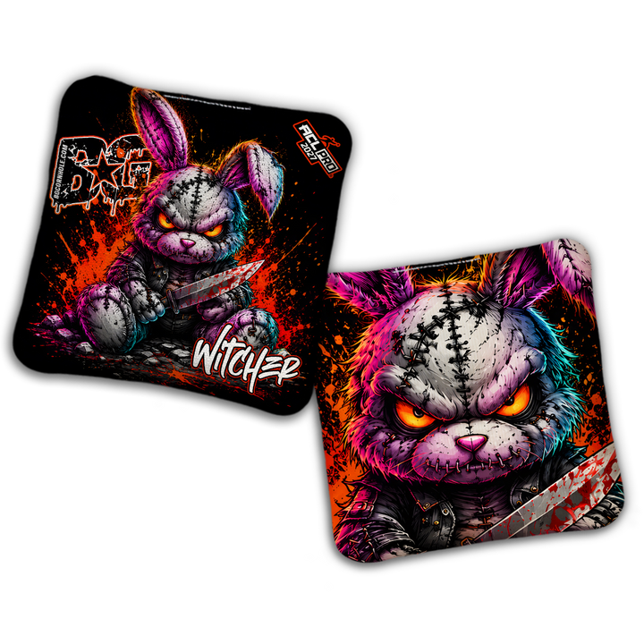 2027 BG Multiple Bag Models "BAD BUNNY" - ACL Pro Stamped Cornhole Bags - SET OF 4 BAGS