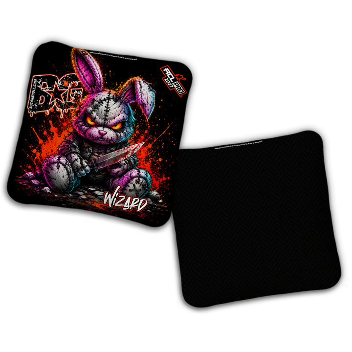 2027 BG Multiple Bag Models "BAD BUNNY" - ACL Pro Stamped Cornhole Bags - SET OF 4 BAGS