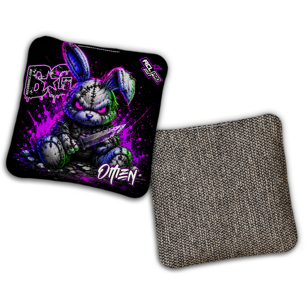2027 BG Multiple Bag Models "BAD BUNNY" - ACL Pro Stamped Cornhole Bags - SET OF 4 BAGS