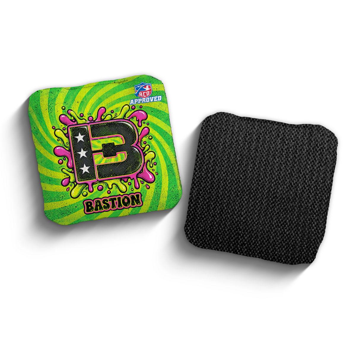 2027 Brotherhood Cornhole Bastion Acid Slime Edition ACO Stamped Cornhole Bags