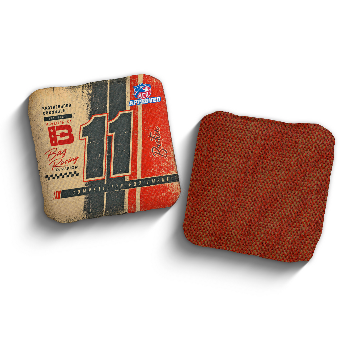 2027 Brotherhood Cornhole Bastion Pole Position Edition ACO Stamped Cornhole Bags