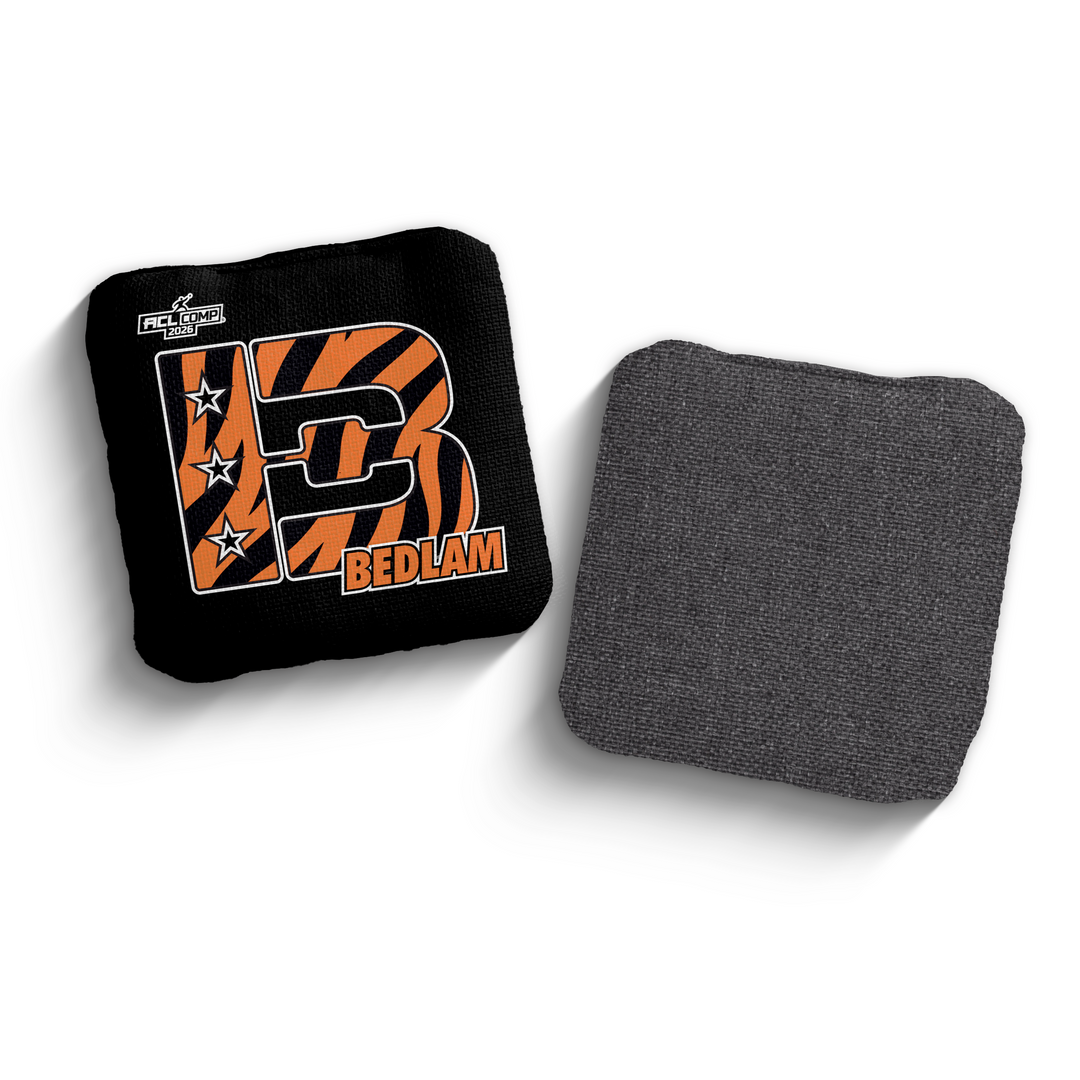 2026 Brotherhood Cornhole Bedlam American North Division ACL Comp Stamped Cornhole Bags