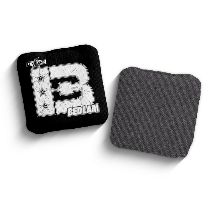 2026 Brotherhood Cornhole Bedlam American West Division ACL Comp Stamped Cornhole Bags