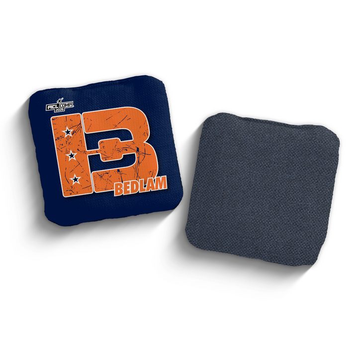 2026 Brotherhood Cornhole Bedlam National North Division ACL Comp Stamped Cornhole Bags