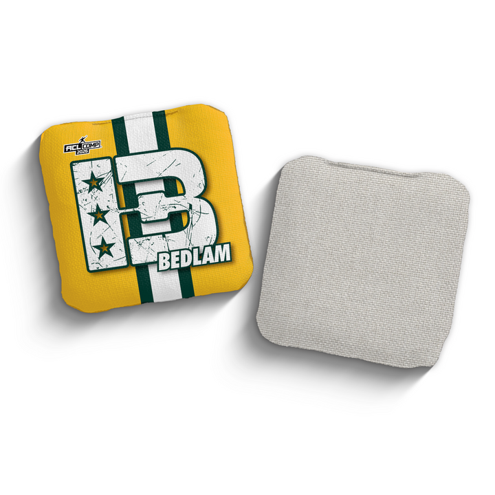 2026 Brotherhood Cornhole Bedlam National North Division ACL Comp Stamped Cornhole Bags