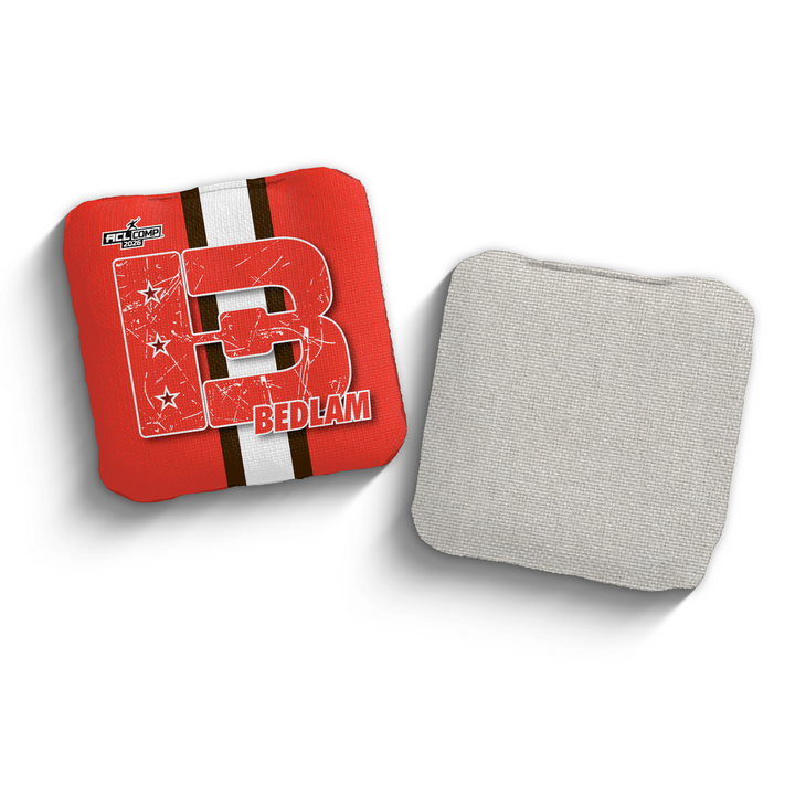 2026 Brotherhood Cornhole Bedlam American North Division ACL Comp Stamped Cornhole Bags