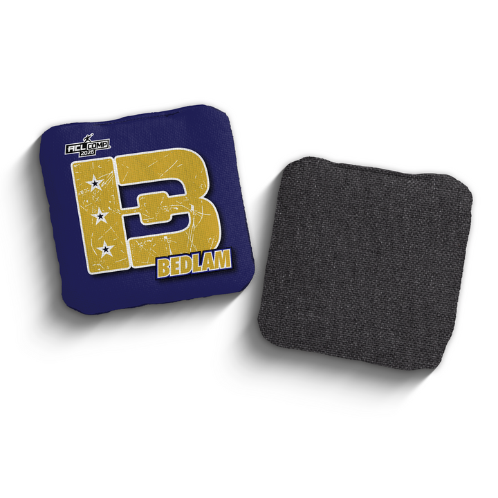 2026 Brotherhood Cornhole Bedlam American North Division ACL Comp Stamped Cornhole Bags