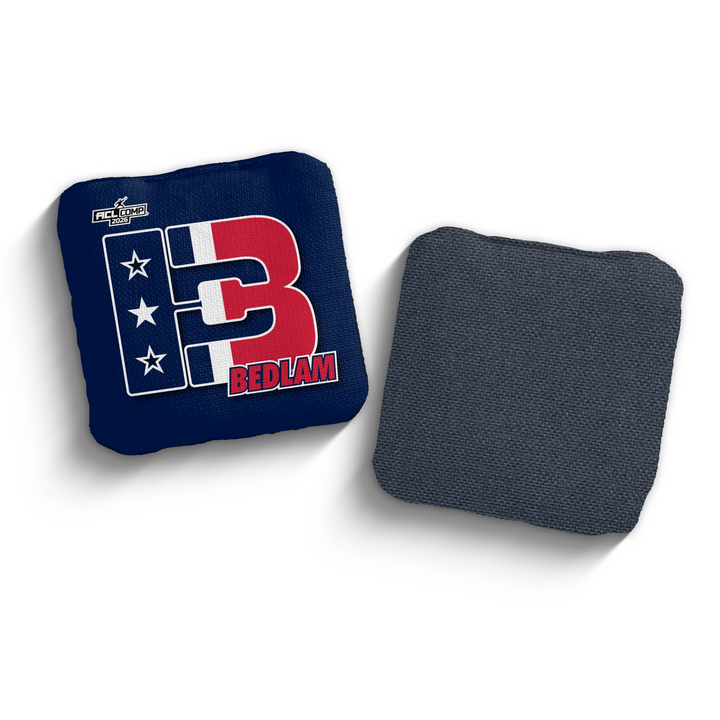 2026 Brotherhood Cornhole Bedlam American South Division ACL Comp Stamped Cornhole Bags