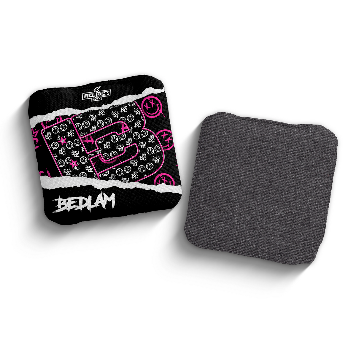 2027 Brotherhood Cornhole Bedlam Torn Edition ACL Comp Stamped Cornhole Bags
