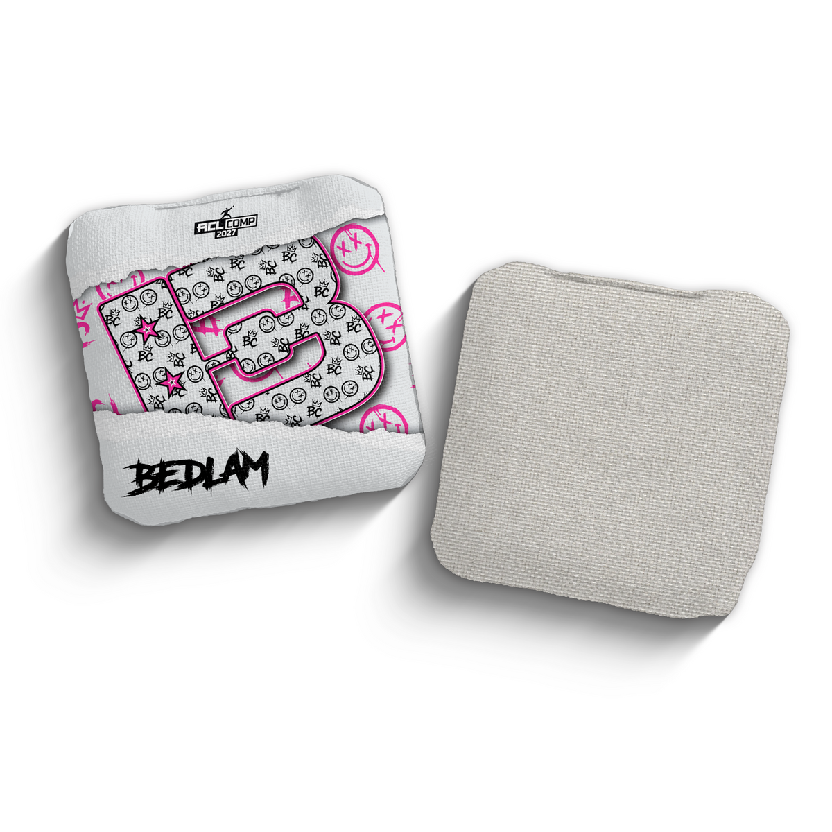 2027 Brotherhood Cornhole Bedlam Torn Edition ACL Comp Stamped Cornhole Bags