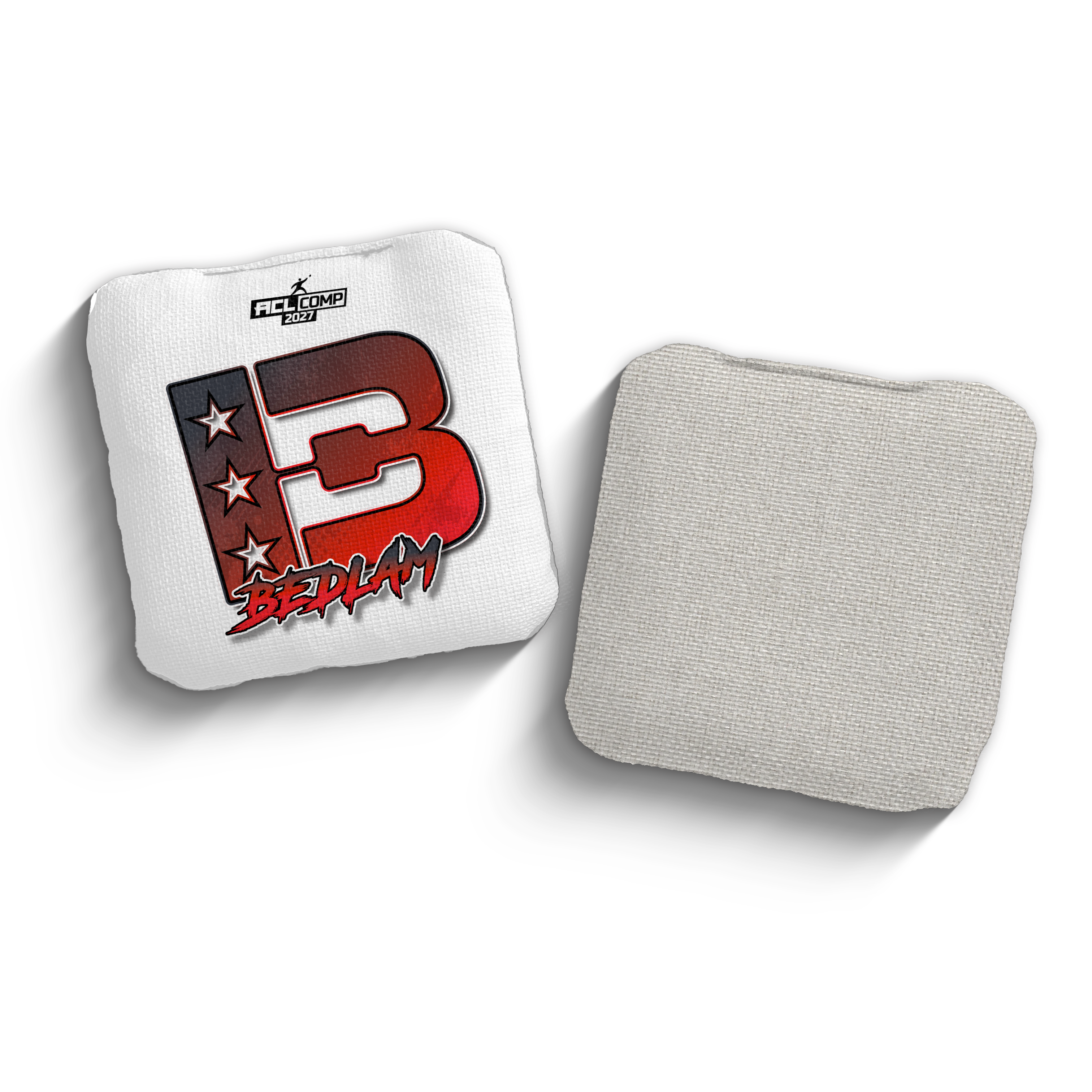 2027 Brotherhood Cornhole Bedlam Broadcast Edition ACL Comp Stamped Cornhole Bags