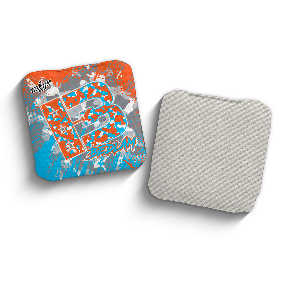 2027 Brotherhood Cornhole Bedlam Camo Edition ACL Comp Stamped Cornhole Bags