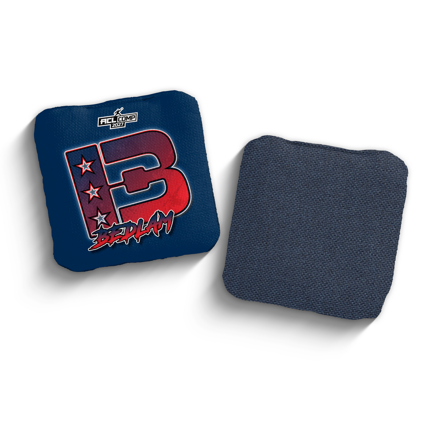2027 Brotherhood Cornhole Bedlam Broadcast Edition ACL Comp Stamped Cornhole Bags