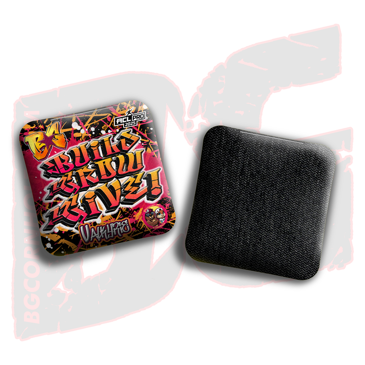 2026 Multiple Bag Models  "CaddySack Build. Grow. Give!” Collab - ACL Pro Stamped Cornhole Bags - SET OF 4 BAGS