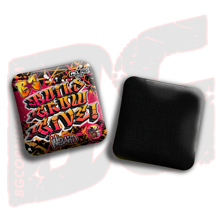 2026 Multiple Bag Models  "CaddySack Build. Grow. Give!” Collab - ACL Pro Stamped Cornhole Bags - SET OF 4 BAGS