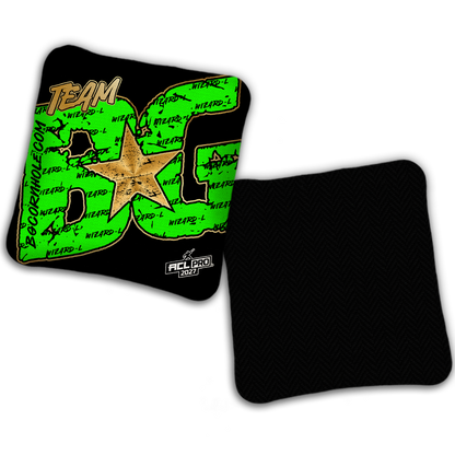 2027 BG Wizard L "Big BG Colormatch" - ACL Pro Stamped Cornhole Bags - SET OF 4 BAGS