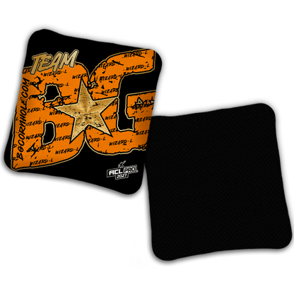 2027 BG Wizard L "Big BG Colormatch" - ACL Pro Stamped Cornhole Bags - SET OF 4 BAGS