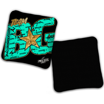 2027 BG Wizard L "Big BG Colormatch" - ACL Pro Stamped Cornhole Bags - SET OF 4 BAGS