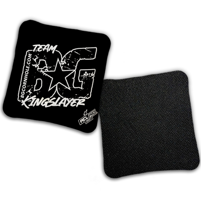 2027 BG Multiple Bag Models "OUTLINED TEAM BG" - ACL Pro Stamped Cornhole Bags - SET OF 4 BAGS