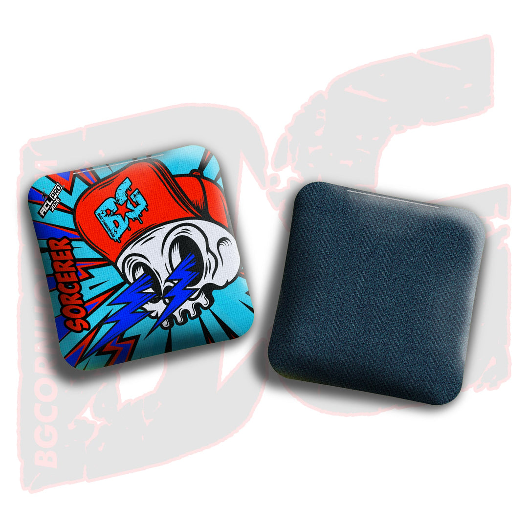 2026 BG Multiple Bag Models "Brain Zap" - ACL Pro Stamped Cornhole Bags - SET OF 4 BAGS