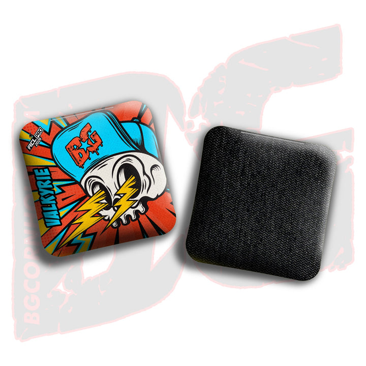 2026 BG Multiple Bag Models "Brain Zap" - ACL Pro Stamped Cornhole Bags - SET OF 4 BAGS