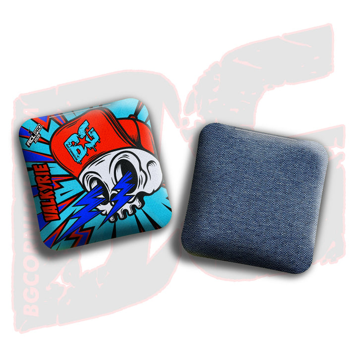 2026 BG Multiple Bag Models "Brain Zap" - ACL Pro Stamped Cornhole Bags - SET OF 4 BAGS