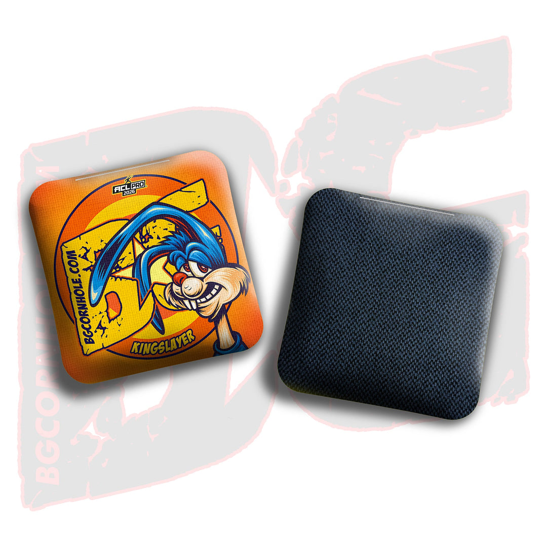 2026 BG Multiple Bag Models "Buzzed Bunny" - ACL Pro Stamped Cornhole Bags - SET OF 4 BAGS