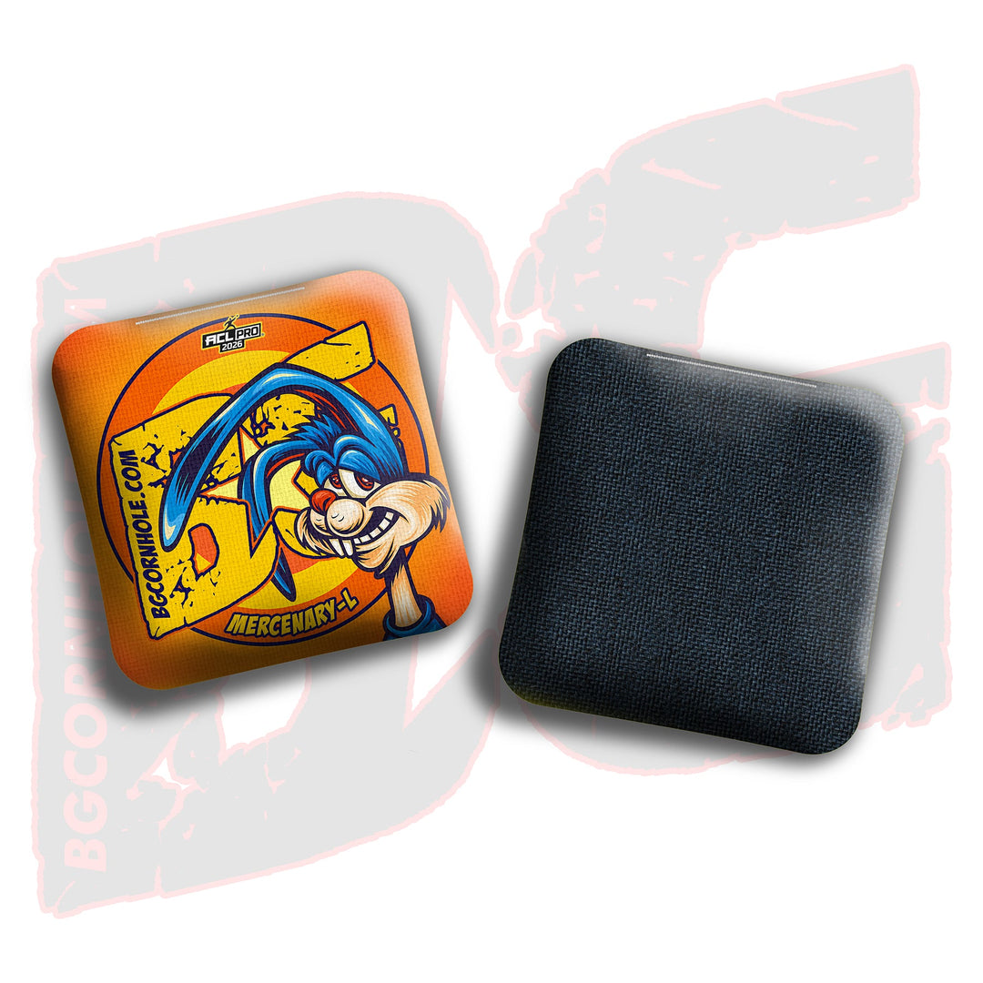 2026 BG Multiple Bag Models "Buzzed Bunny" - ACL Pro Stamped Cornhole Bags - SET OF 4 BAGS