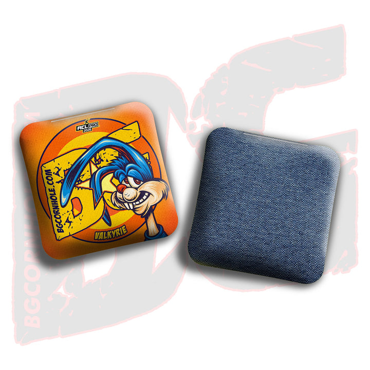 2026 BG Multiple Bag Models "Buzzed Bunny" - ACL Pro Stamped Cornhole Bags - SET OF 4 BAGS