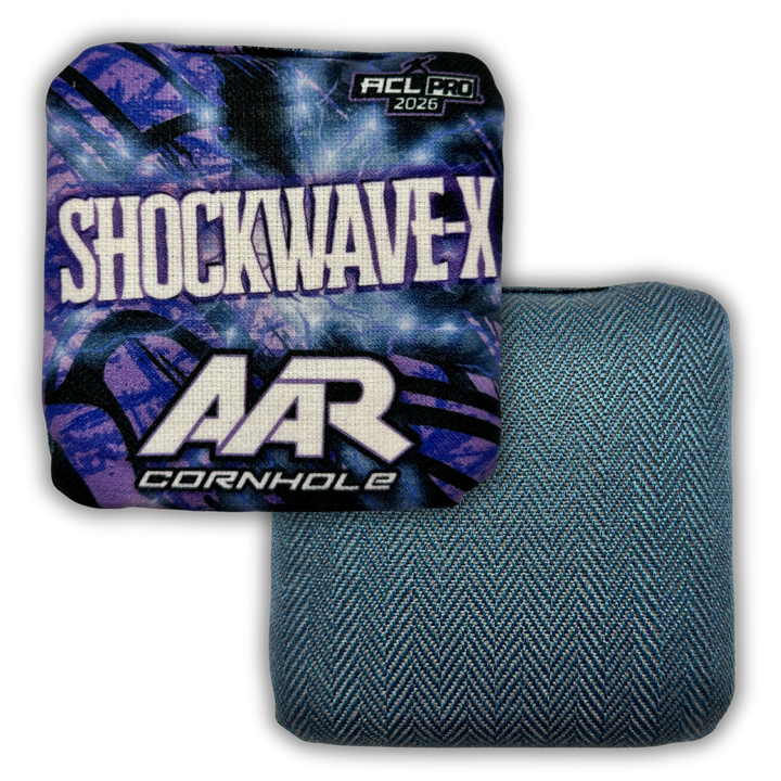 2026 AAR Shockwave-X Cornhole Bags - Lightning Edition - ACL Pro Stamped - SET OF 4