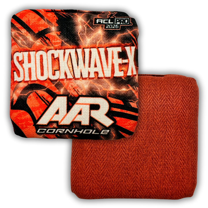 2026 AAR Shockwave-X Cornhole Bags - Lightning Edition - ACL Pro Stamped - SET OF 4