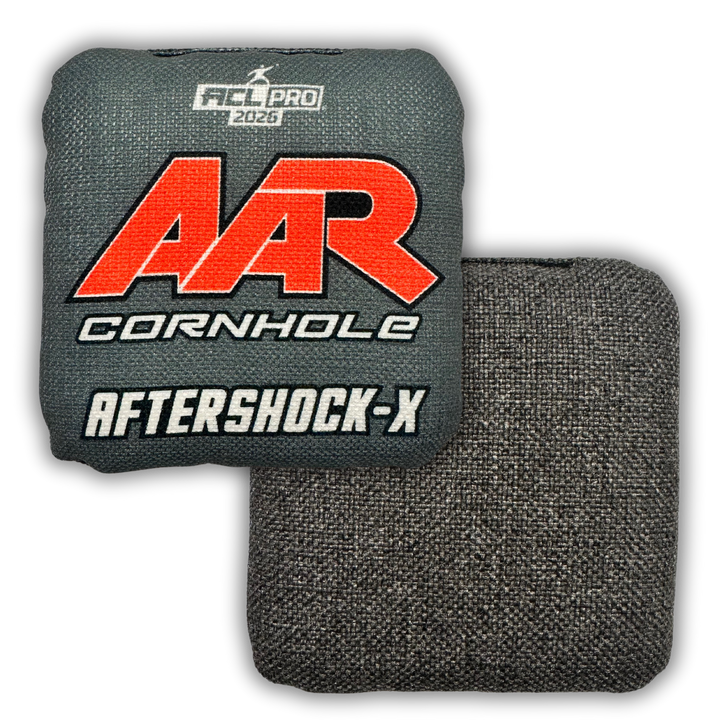 2026 AAR Aftershock-X Cornhole Bags - Solid Edition - ACL Pro Stamped - SET OF 4