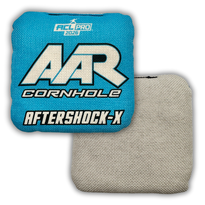2026 AAR Aftershock-X Cornhole Bags - Solid Edition - ACL Pro Stamped - SET OF 4