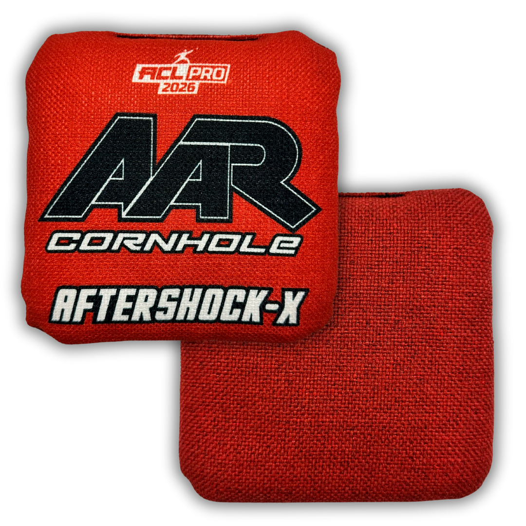 2026 AAR Aftershock-X Cornhole Bags - Solid Edition - ACL Pro Stamped - SET OF 4