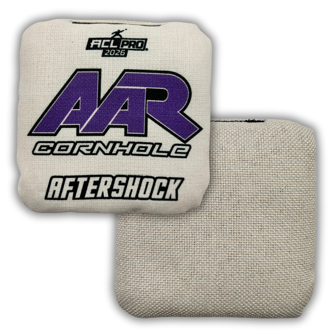 2026 AAR Aftershock Cornhole Bags - Solid Edition - ACL Pro Stamped - SET OF 4