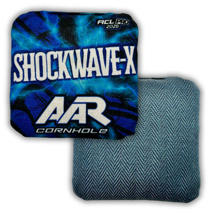 2026 AAR Shockwave-X Cornhole Bags - Lightning Edition - ACL Pro Stamped - SET OF 4