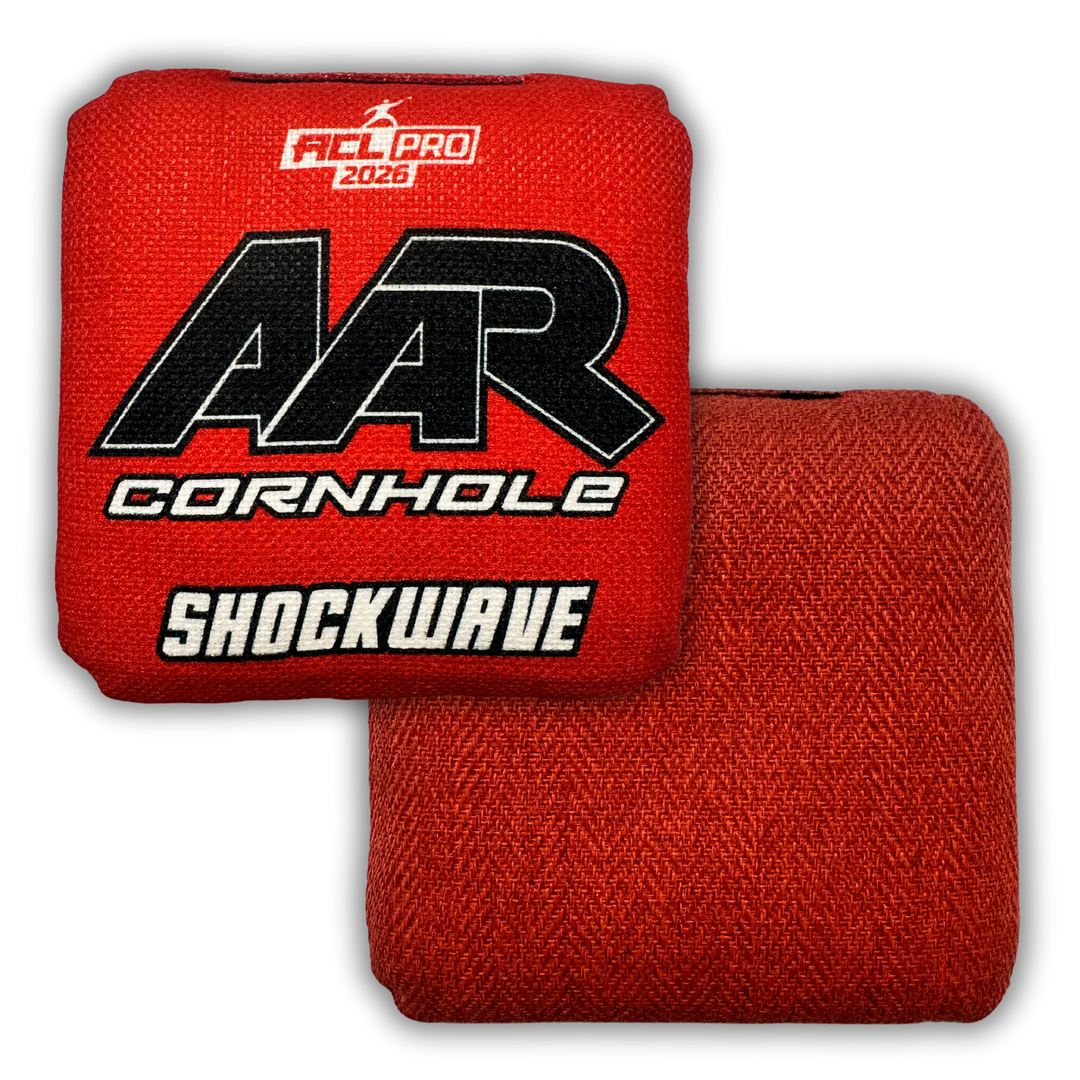 2026 AAR Shockwave Cornhole Bags - Solid Edition - ACL Pro Stamped - SET OF 4